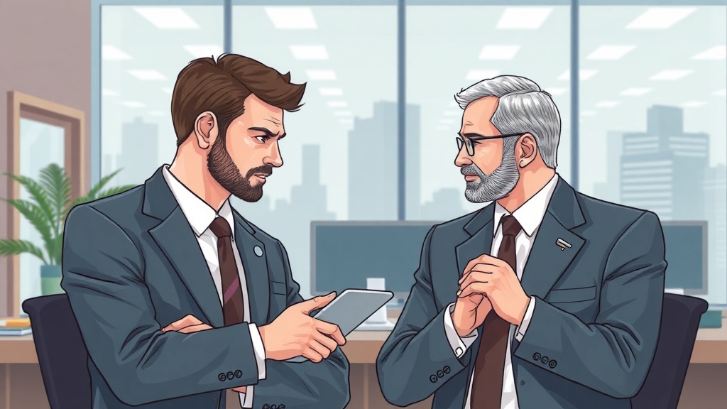 Editorial section illustration for "1. Диагностика: Отделы vs. Автономия" in context of "Atlas CEO: карта перехода от компании с отделами к автономной системе". Subject-focused composition, realistic business environment, crisp details, natural contrast, no text, no watermark, no logo, no empty background, 16:9.