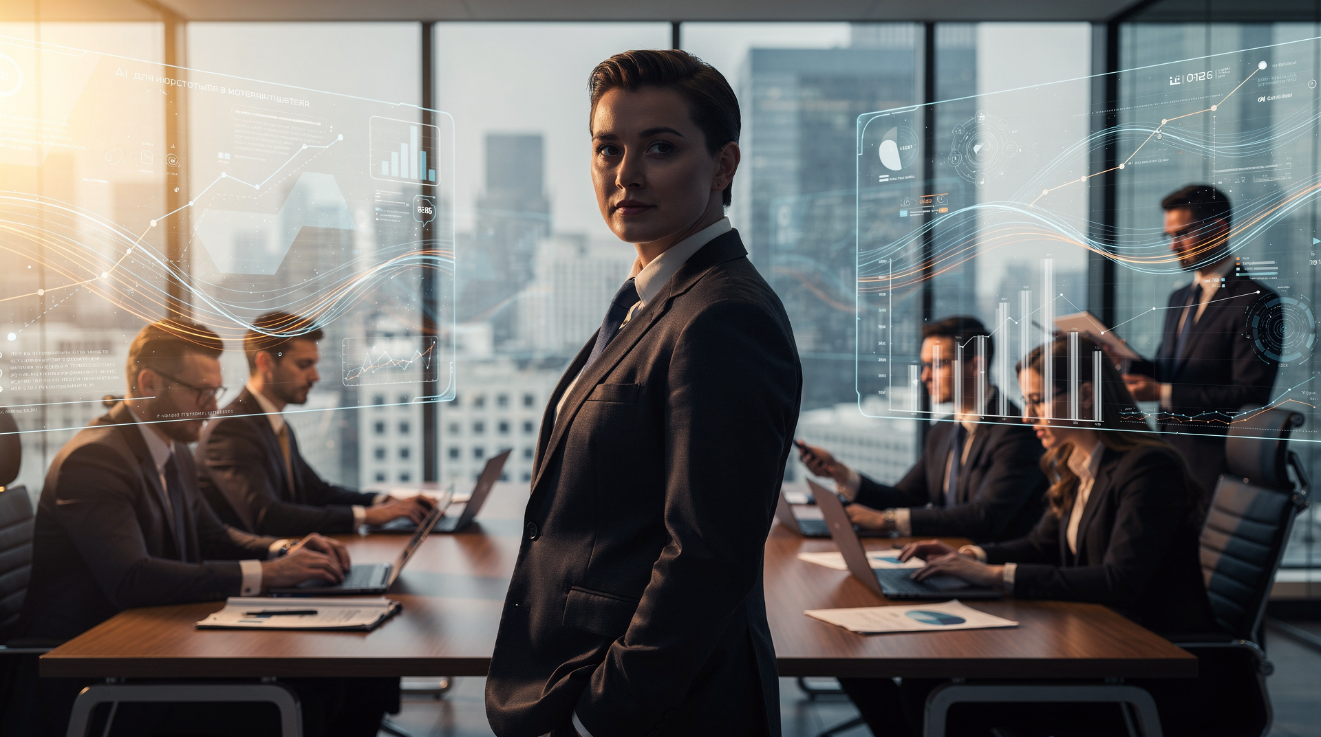 Ключевая иллюстрация: AI для юристов и бухгалтеров: автоматизация рутины в правовой и финансовой сферах