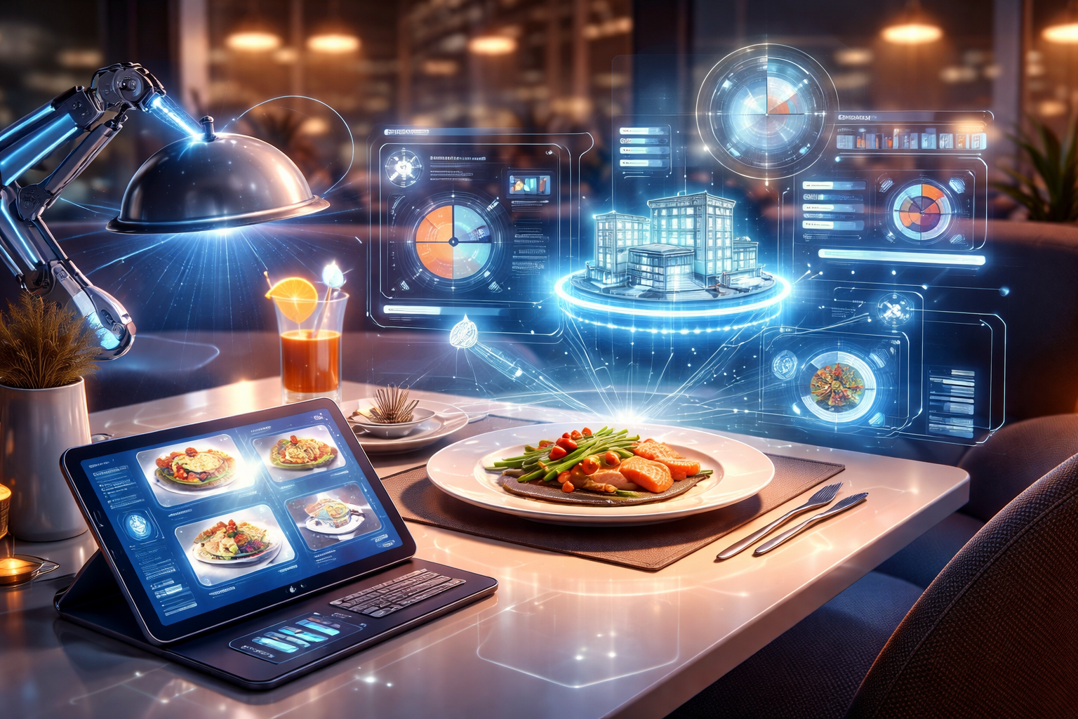 A person using a laptop to interact with AI technology indoors during the day.