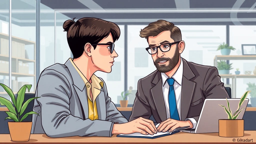 Editorial section illustration for "Продажи и переговоры: Подготовка и сценарии" in context of "Промпт-инженерия для бизнеса: 100 промптов на каждый день". Subject-focused composition, realistic business environment, crisp details, natural contrast, no text, no watermark, no logo, no empty background, 16:9.