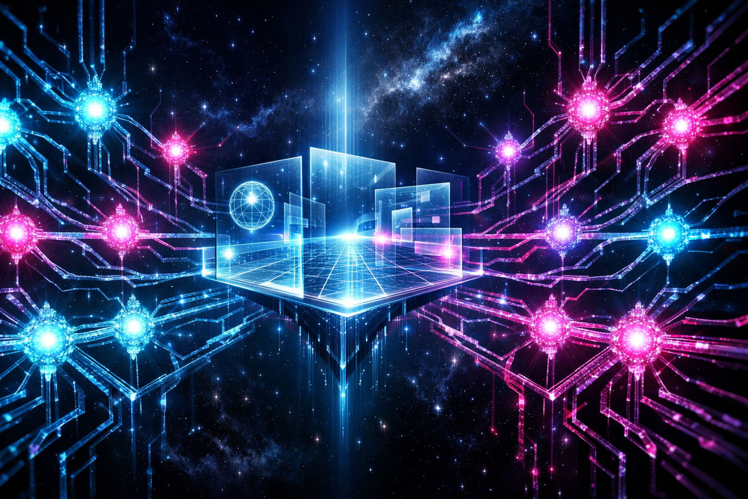 Ключевая иллюстрация: Нейросеть бесплатно: 20 лучших сервисов на 2026 год