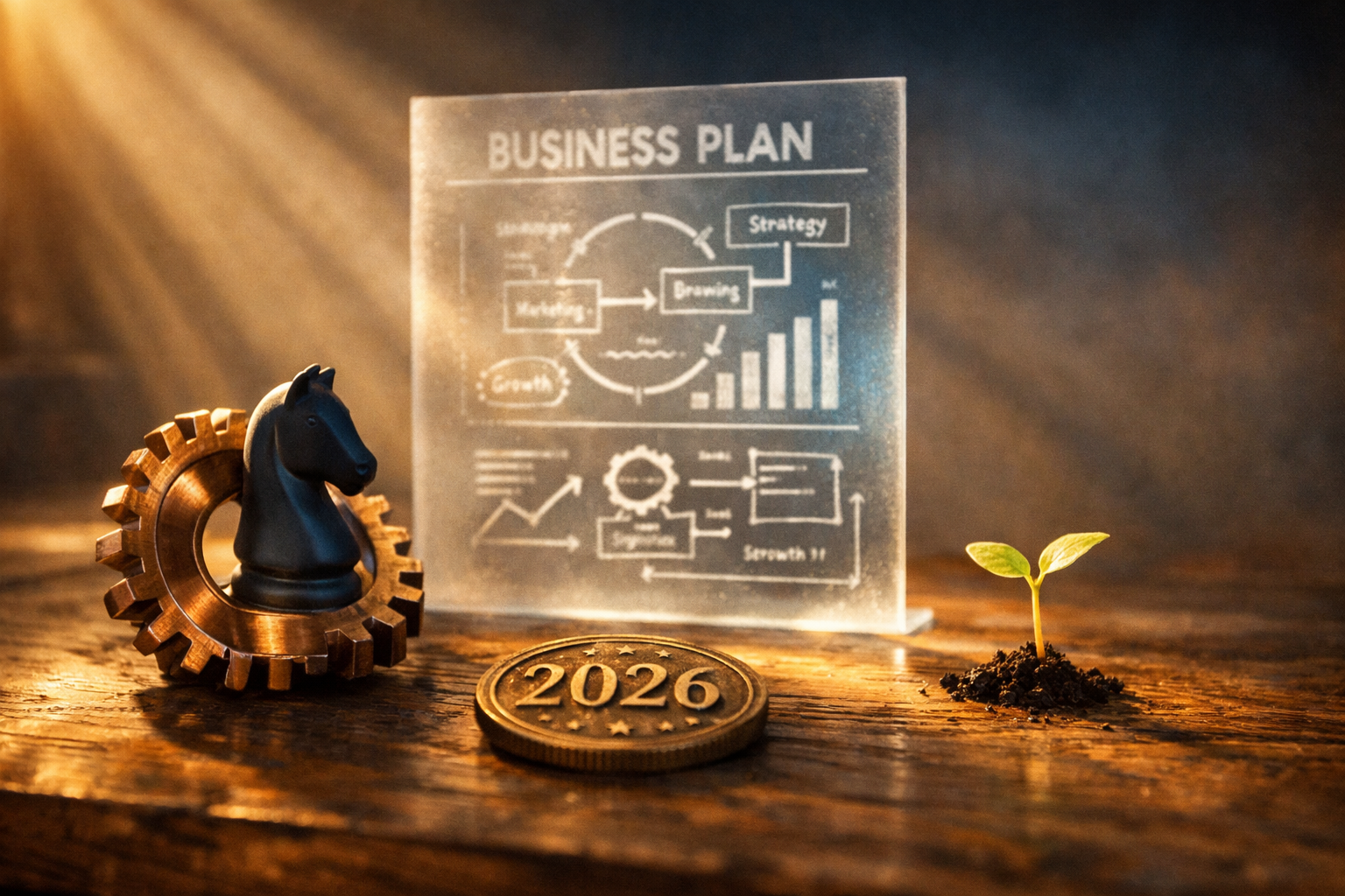 Ключевая иллюстрация: Готовый бизнес 2026: пошаговый разбор для руководителя и команды