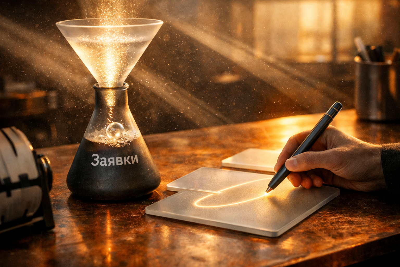 Ключевая иллюстрация: Отдел маркетинга 2026: Как получить больше заявок и органического трафика