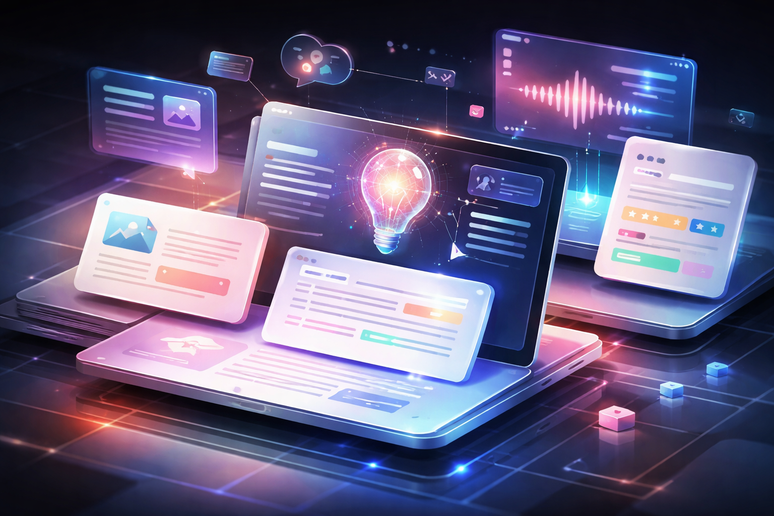Close-up of a video editing timeline on a computer screen, showcasing modern technology.