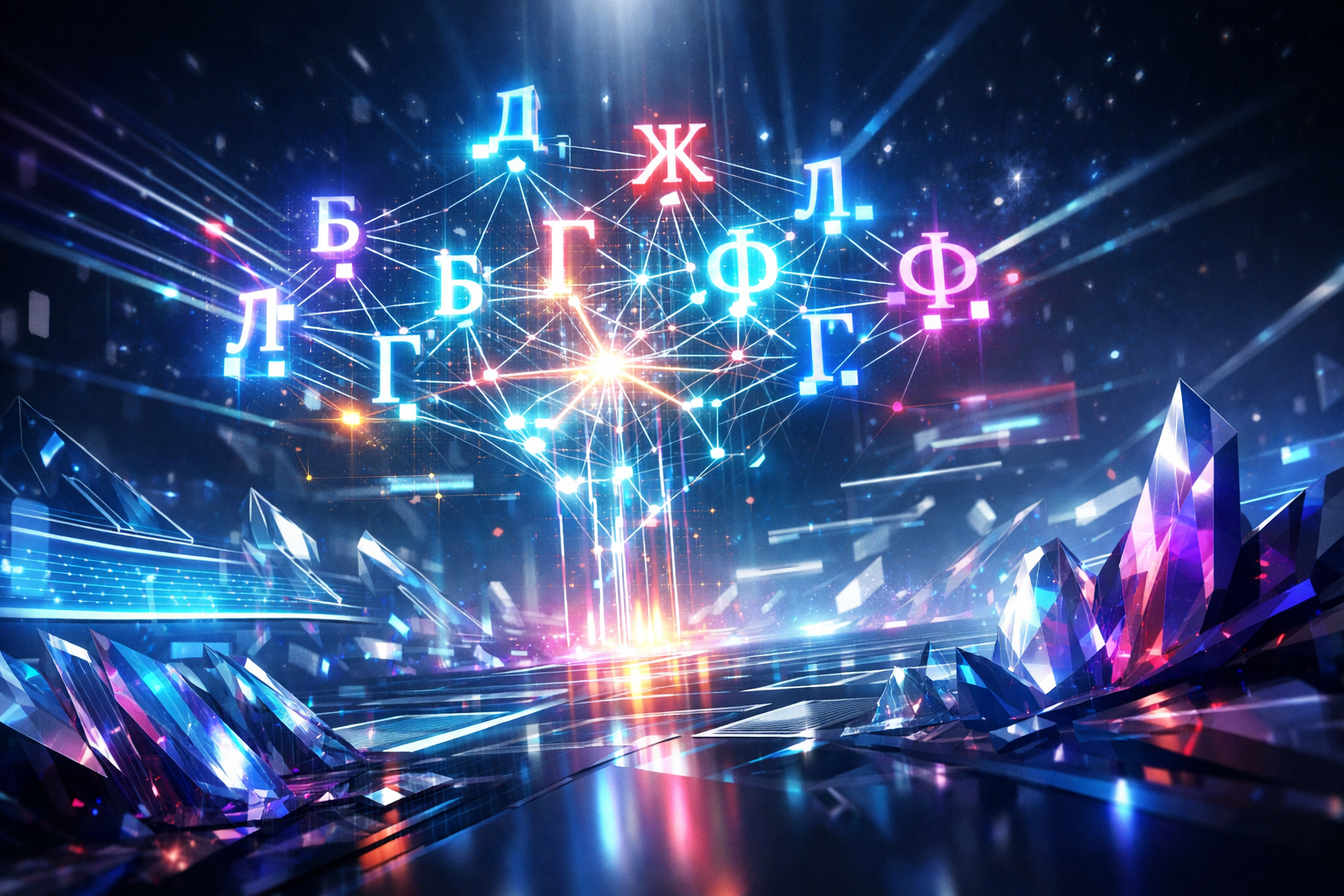 Ключевая иллюстрация: Нейросеть на русском: 15 сервисов с нормальной поддержкой кириллицы