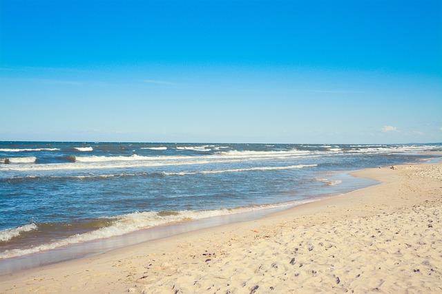 sea, sand, water, summer, sky, the background, blue sky, beach, nature, freedom, wave, blue, scene, best