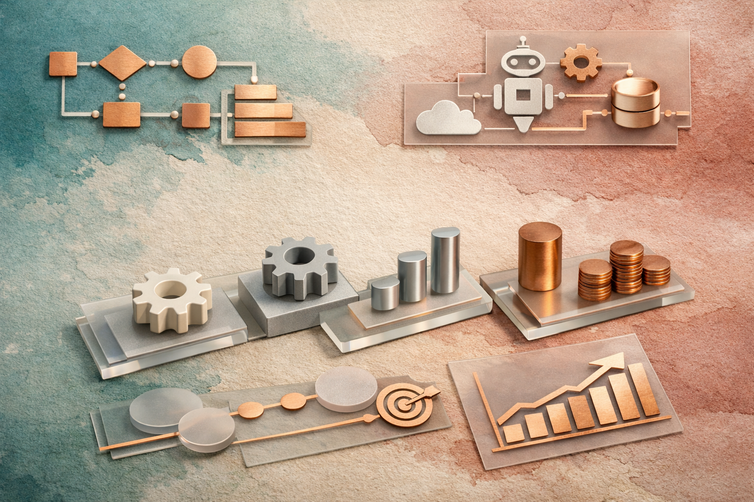 Ключевая иллюстрация: Автоматизация бизнеса 2026: практический план для руководителя и команды