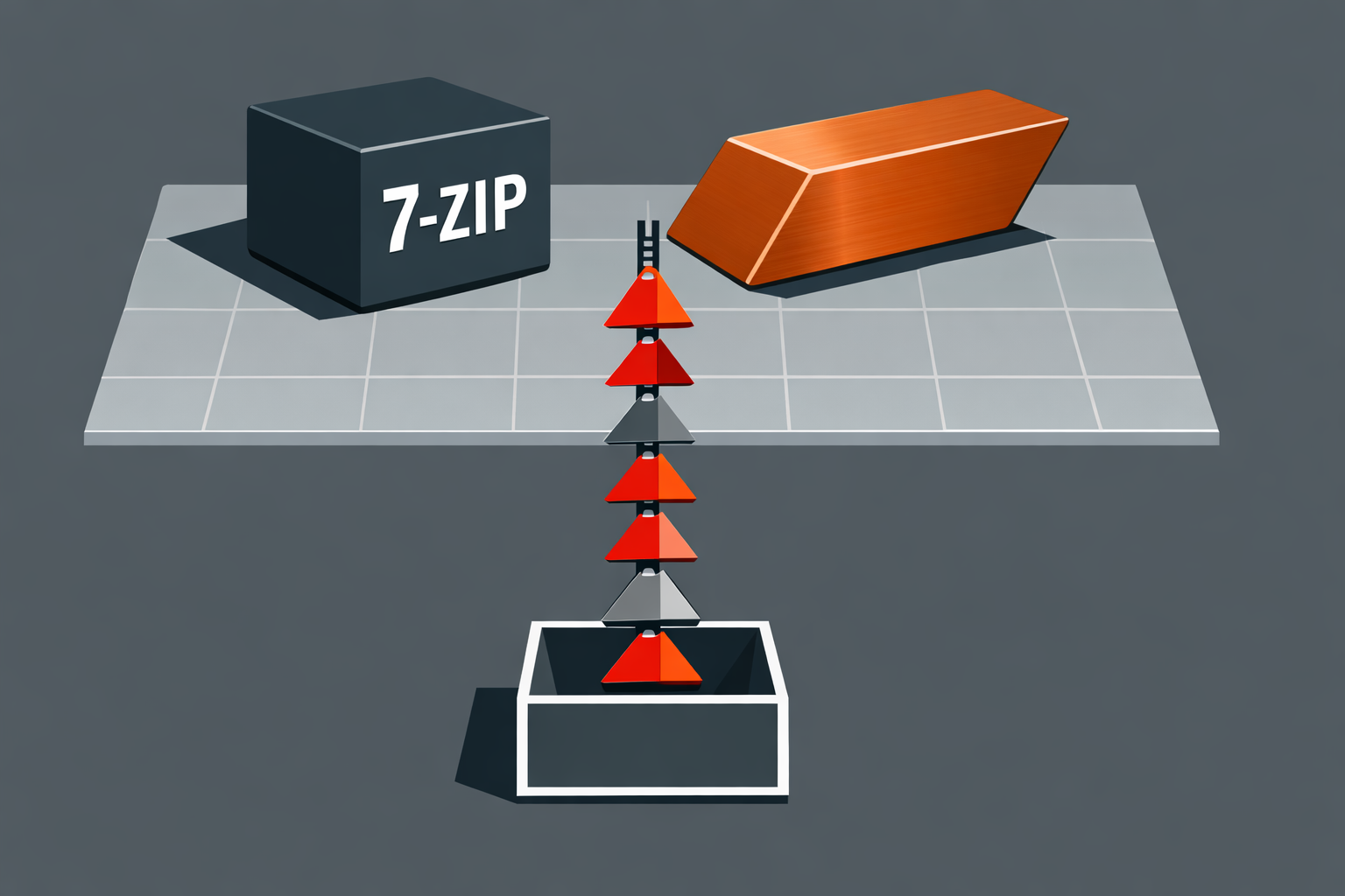 Ключевая иллюстрация: Лучшие архиваторы для Windows 2026: WinRAR, 7-Zip и 10 альтернатив