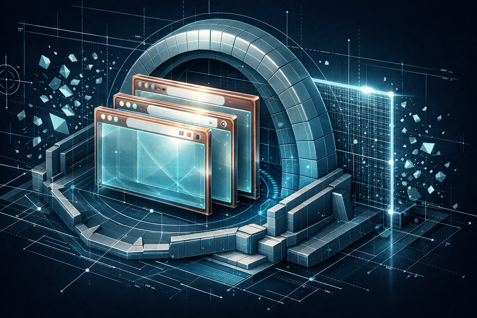 Ключевая иллюстрация: Топ-5 браузеров с VPN и блокировкой рекламы в 2026