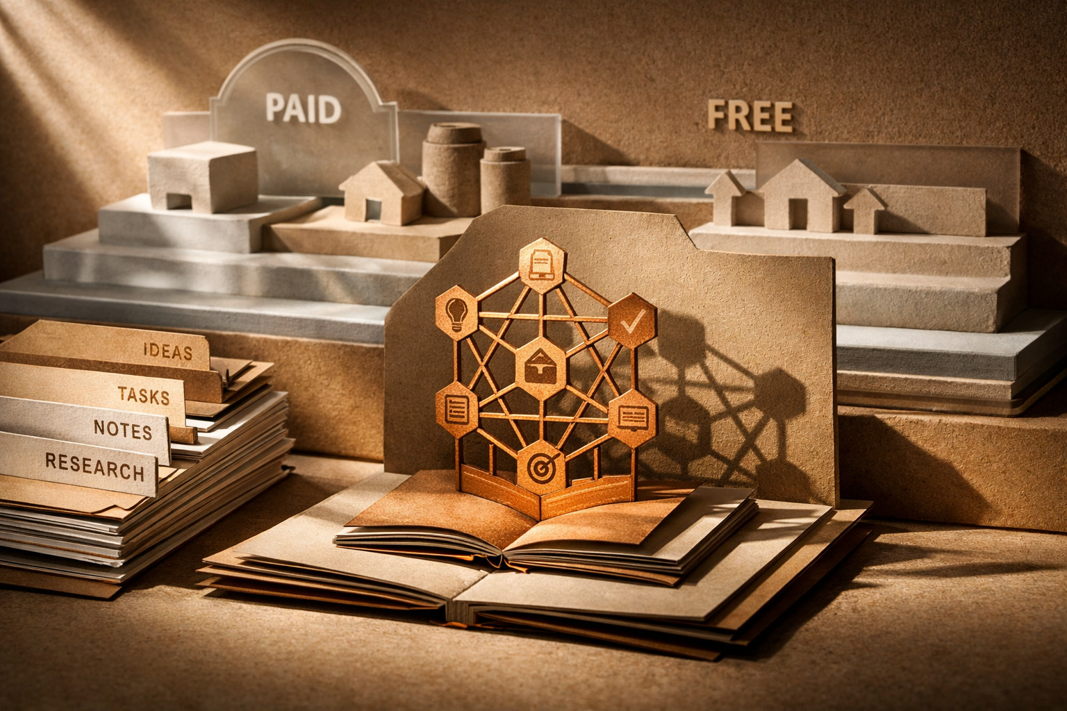 Ключевая иллюстрация: Топ-7 программ для заметок, базы знаний и продуктивности в 2026