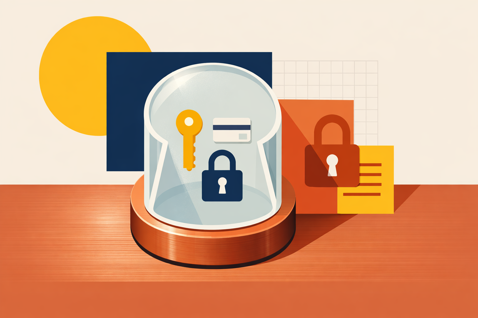 Ключевая иллюстрация: Как правильно хранить пароли в 2026 году: Гайд по цифровой безопасности