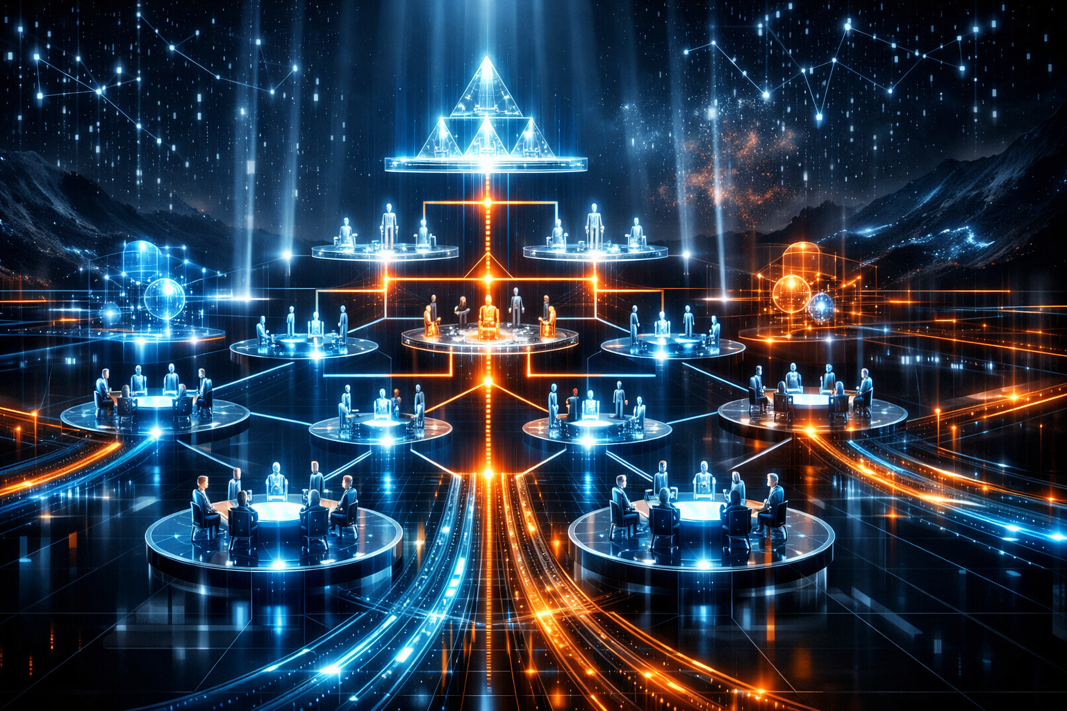 Ключевая иллюстрация: AI-CEO: может ли искусственный интеллект управлять бизнесом