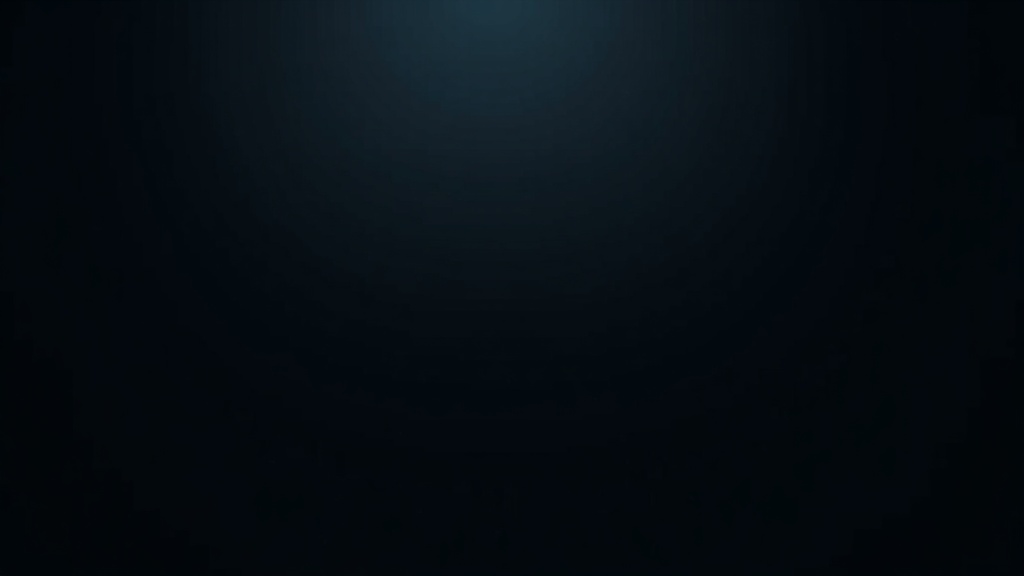 Фреймворк оценки: от теории к практике, minimalist dark background, tech aesthetic, glowing elements, professional, no text, 16:9.