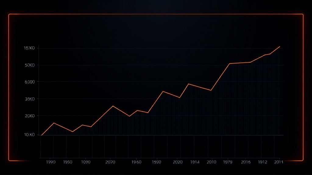 KPI «Скорость изменений»: что это и как измерить, minimalist dark background, tech aesthetic, glowing elements, professional, no text, 16:9.