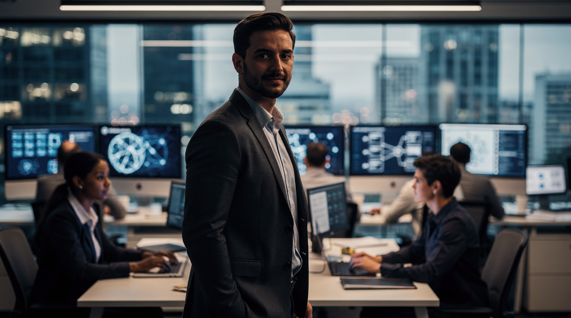 Ключевая иллюстрация: Как построить AI-команду: роли, процессы, компетенции