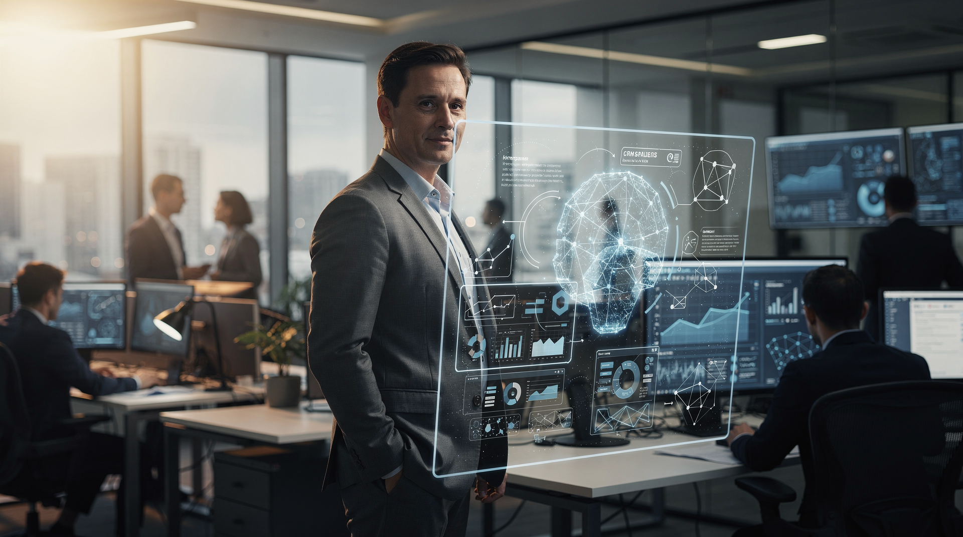 Ключевая иллюстрация: Интеграция AI в CRM/ERP: практический план без переписывания ядра