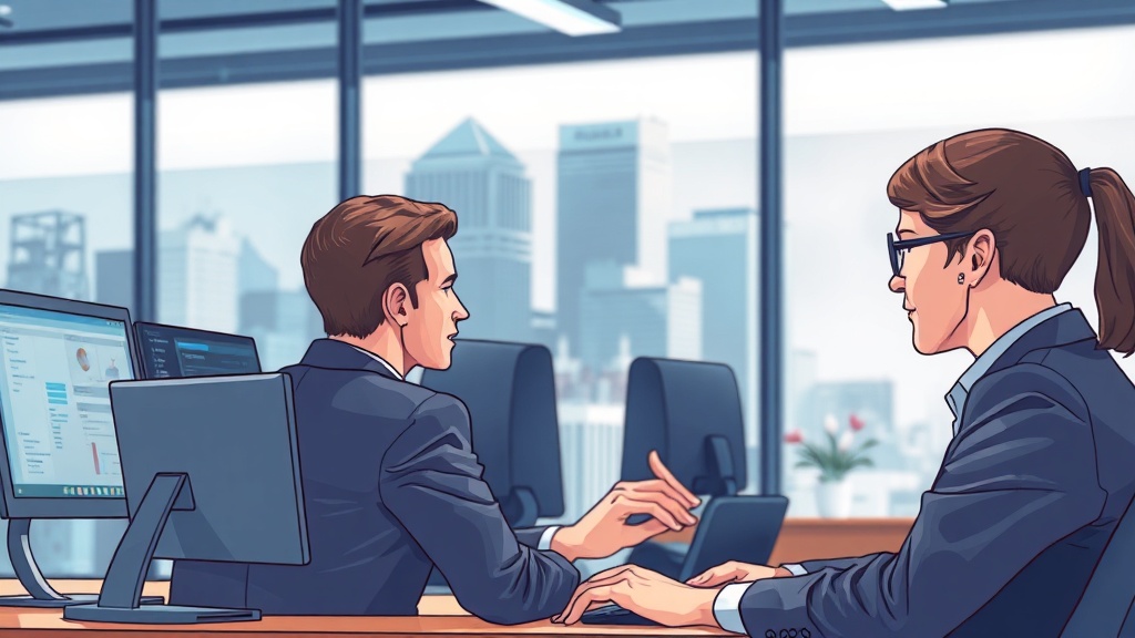 Editorial section illustration for "Классификация AI-агентов: от генерации лидов до поддержки" in context of "ТОП-20 AI-агентов для продаж и customer success". Subject-focused composition, realistic business environment, crisp details, natural contrast, no text, no watermark, no logo, no empty background, 16:9.