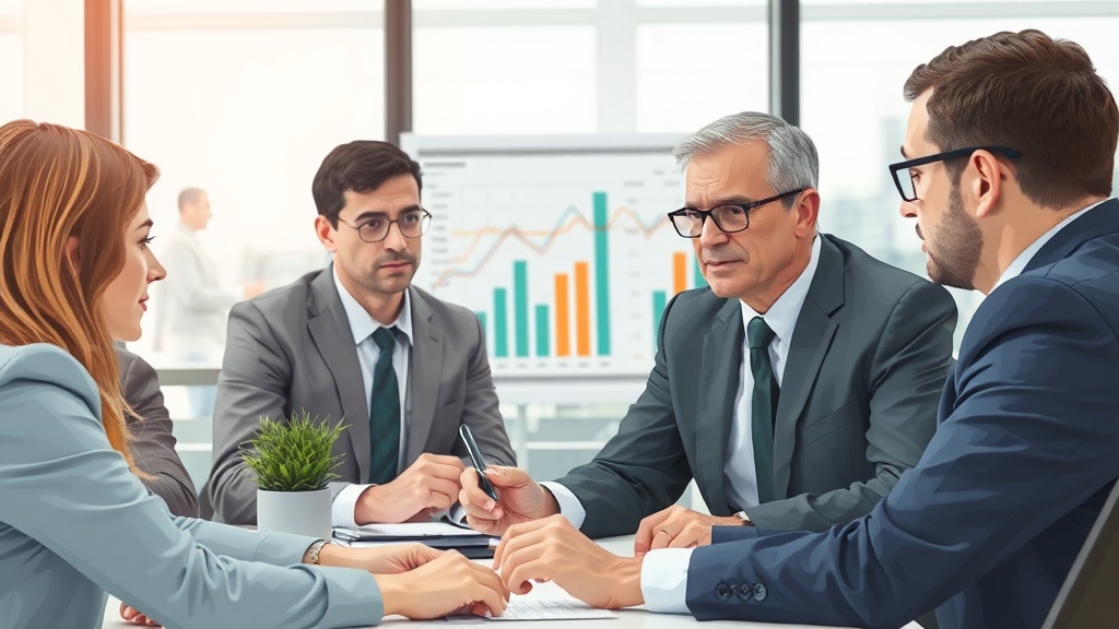 Editorial section illustration for "Почему Excel умер: Новый стандарт расчетов" in context of "ТОП-10 AI-калькуляторов ROI и unit economics". Subject-focused composition, realistic business environment, crisp details, natural contrast, no text, no watermark, no logo, no empty background, 16:9.