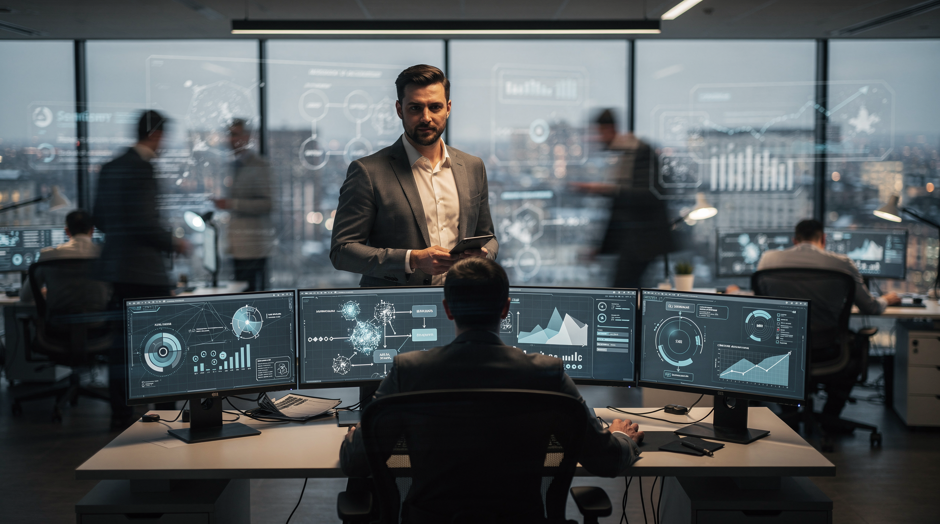 Ключевая иллюстрация: ТОП-10 шаблонов AI-автоматизации для SMB