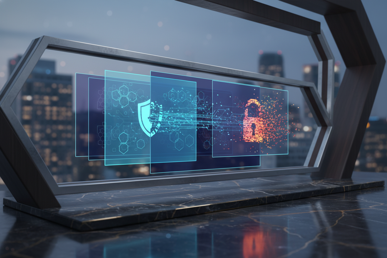 Ключевая иллюстрация: Бесплатный антивирус: где заканчивается экономия и начинается ложное чувство безопасности