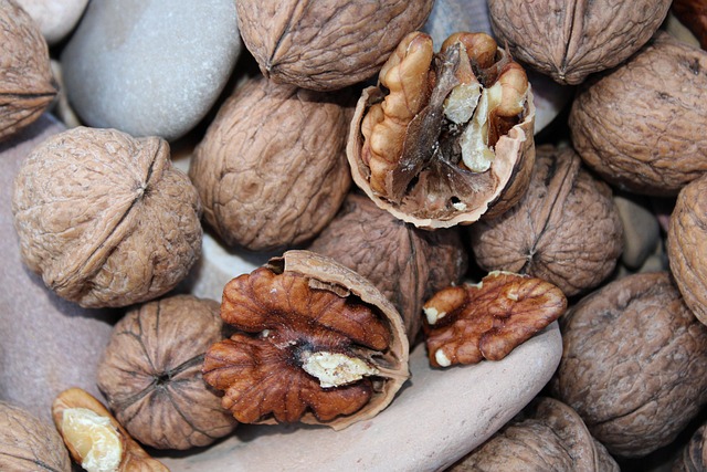 walnut, nut, brown, fruit bowl, appetizer, delicious, healthy, natural product, in the fall, snack, in the fall of