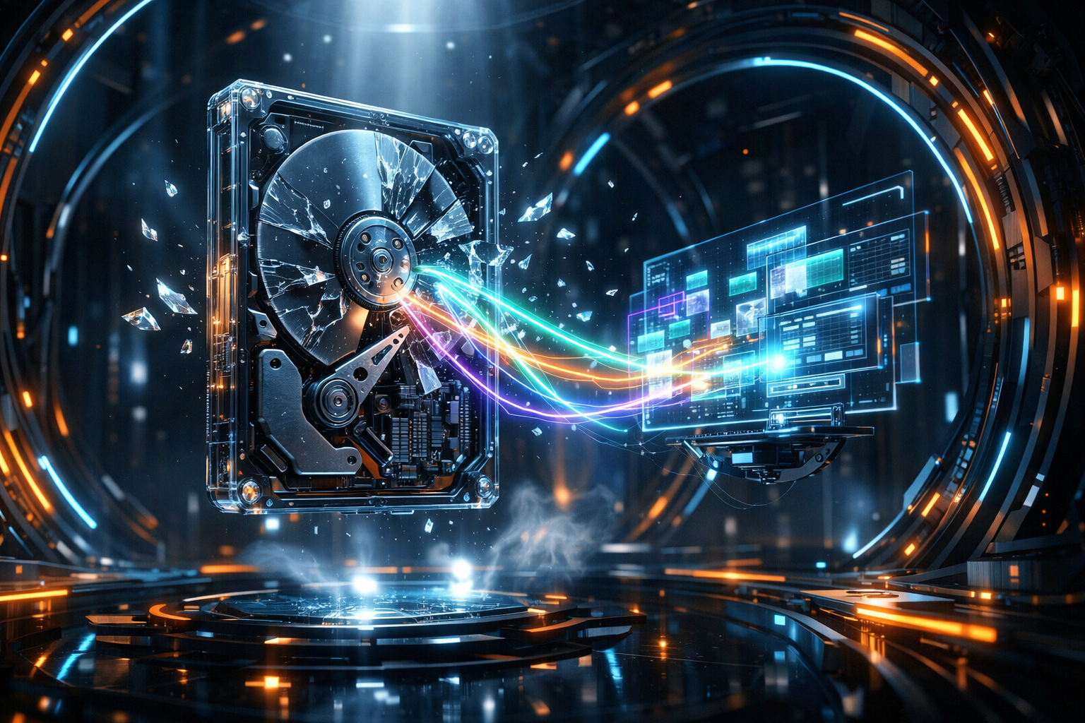 Ключевая иллюстрация: HDD Low Level Format Tool: стратегия выживания данных и бизнес-риски